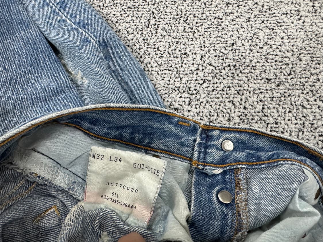 리바이스 501 90s USA 데님 상품이미지6
