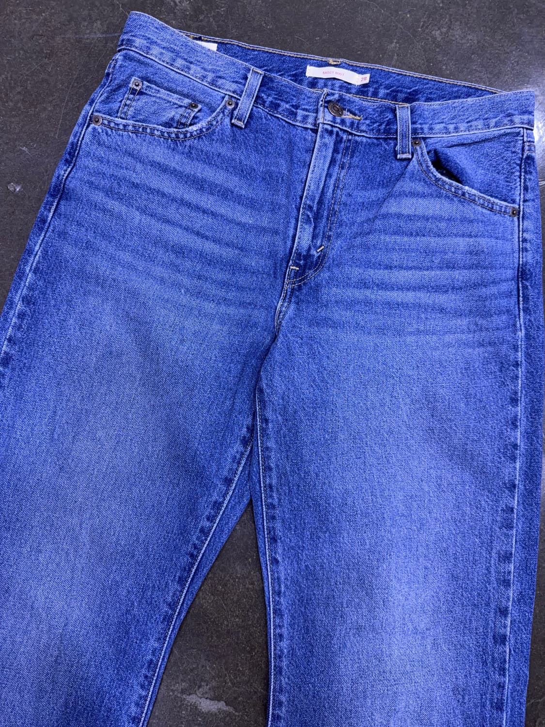 리바이스 프리미엄 배기 부츠컷 플레어 빅E 데님팬츠 28 상품이미지3