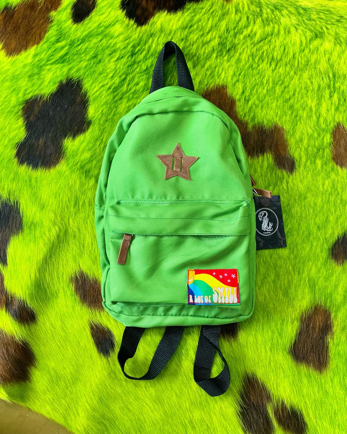 JPN Vintage Y2K Star Patch Mini Backpack 상품이미지3