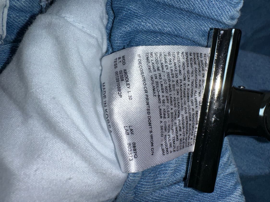 앵글런 데님 벌룬 팬츠 -LIGHT BLUE 상품이미지4