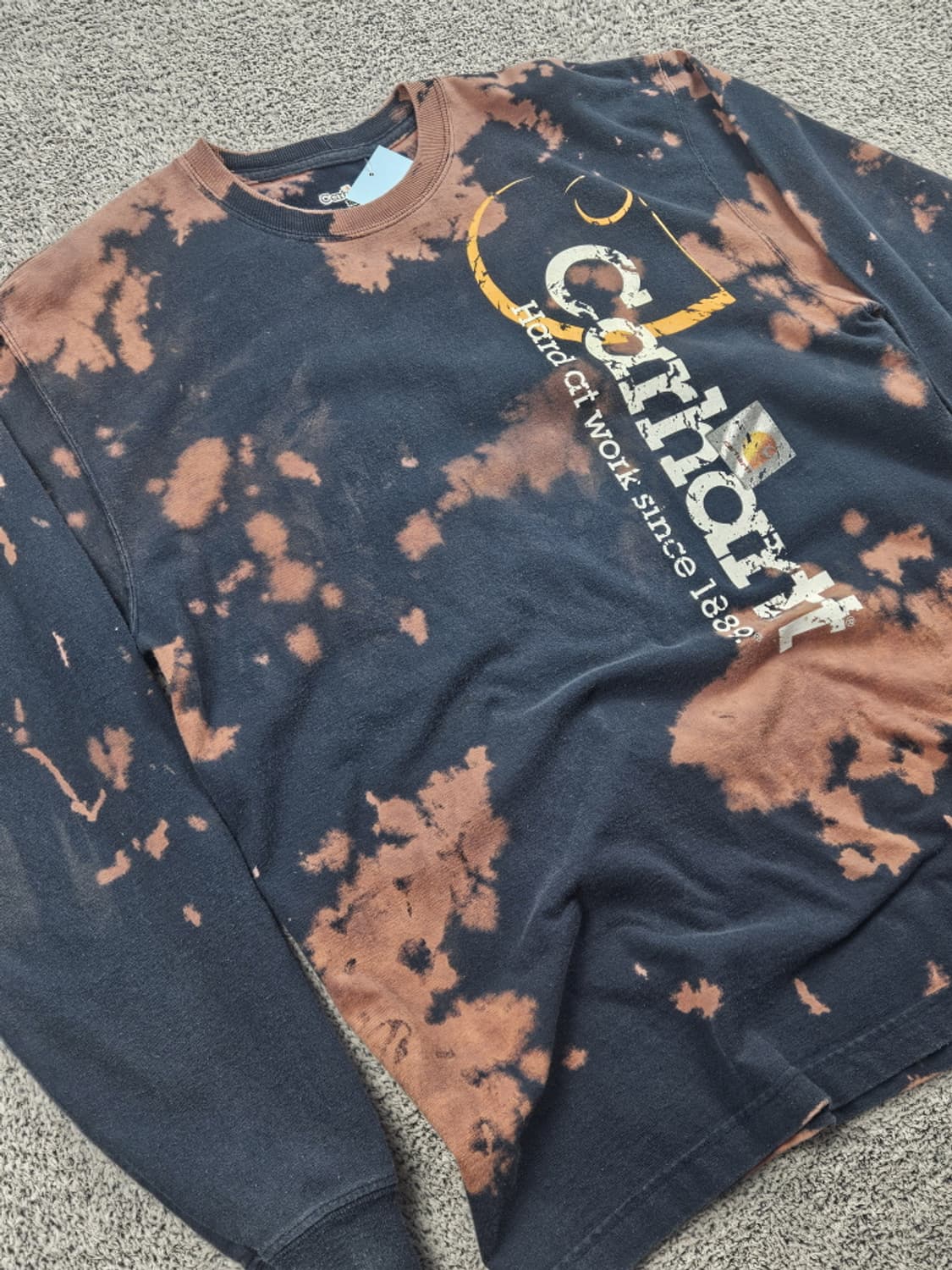 칼하트 다잉 워시드 커스텀 롱 슬리브 ( M ) / 10567 상품이미지6