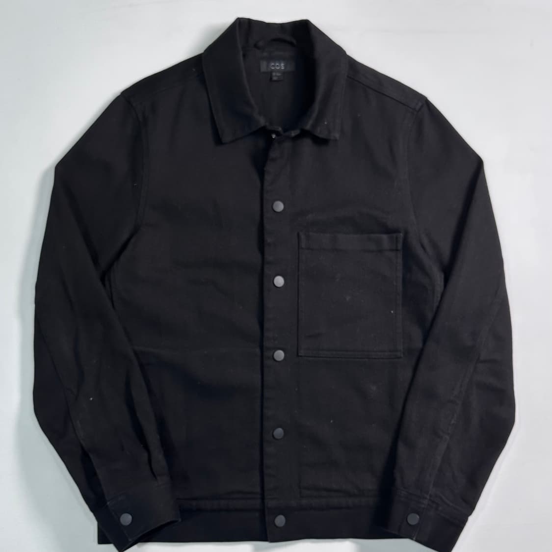 코스 블랙 코튼 자켓  상품이미지1