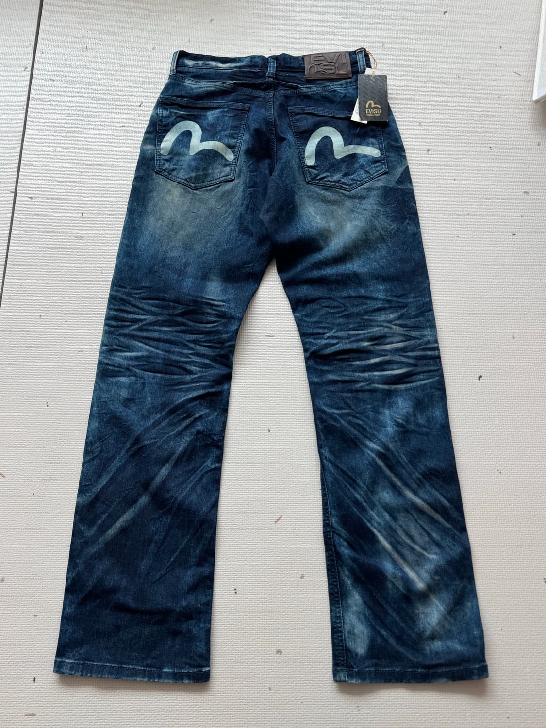 EVISU 에비수 워시드 데님팬츠 30 상품이미지1
