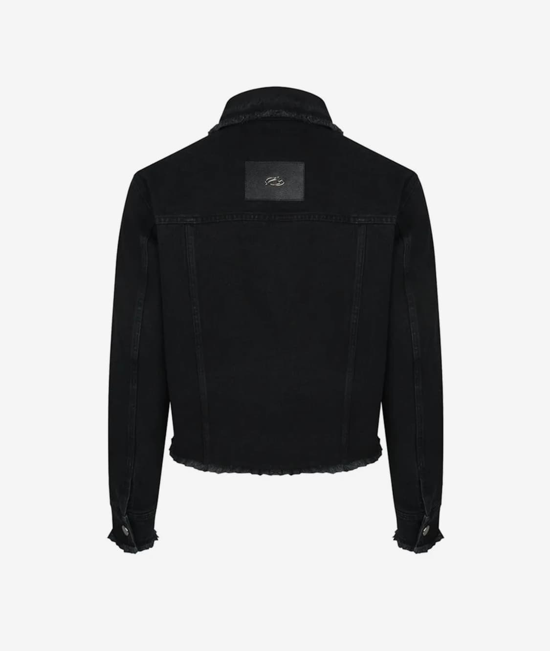 모어댄블랙 컷오프 데님 트러커 크롭 자켓 상품이미지3