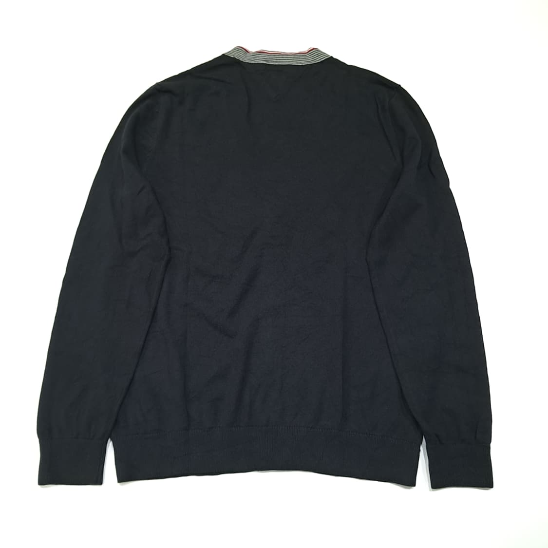 CL053 L 타미힐피거 프레피 멀티 스트라이프 플래킷 가디건 상품이미지7