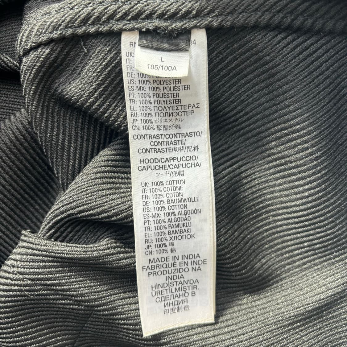 디젤 블랙 워크웨어 셔츠 자켓 L 상품이미지8