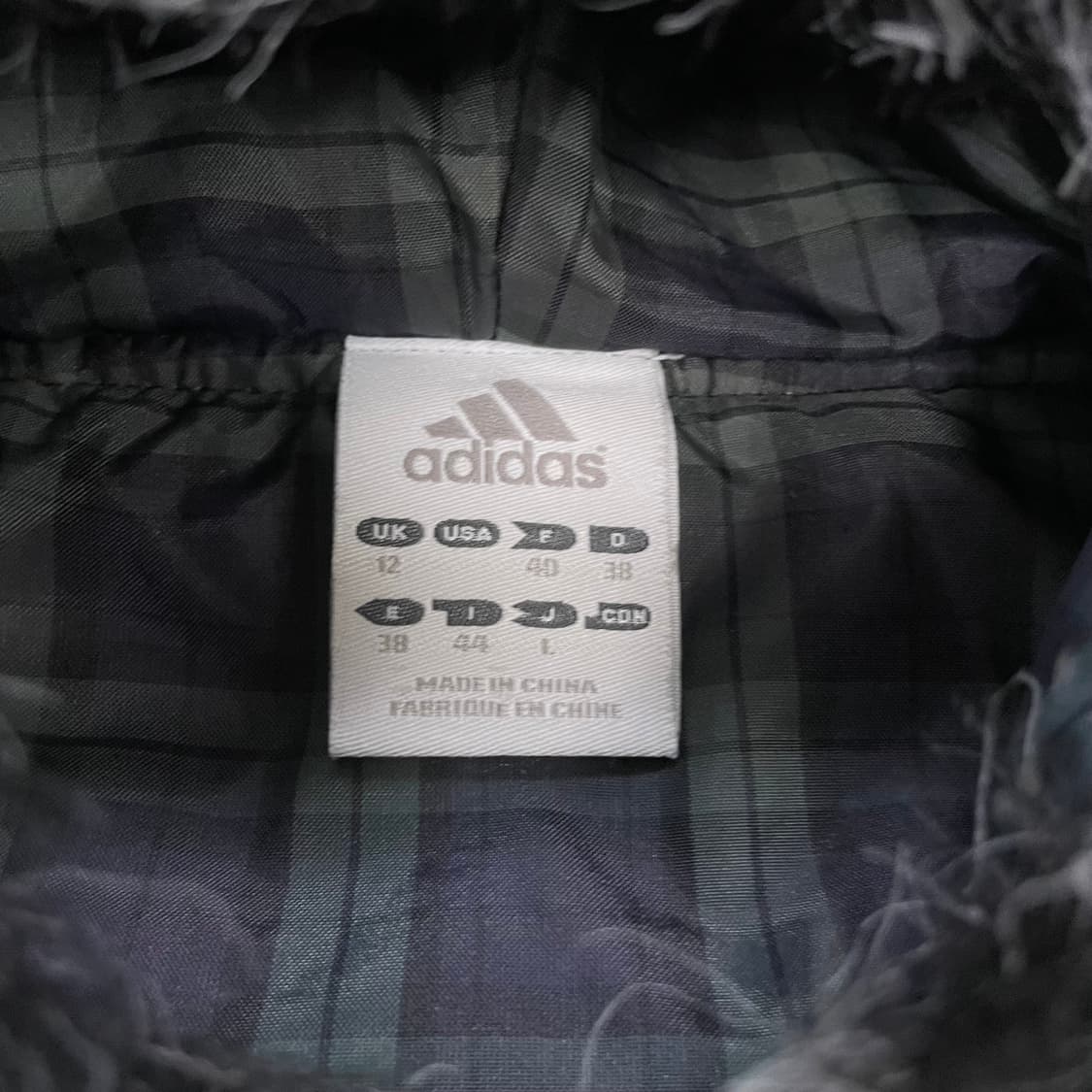 아디다스 스포티 퍼 트리밍 경량 다운 자켓 블랙 상품이미지5