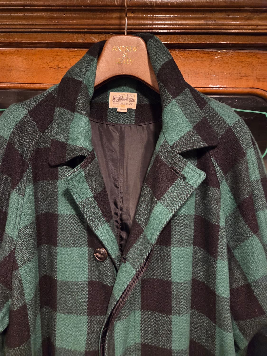 캡 클로딩 헤비트위드 래글런코트  상품이미지2