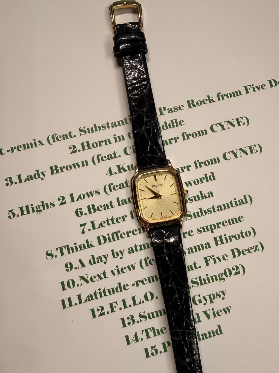 SEIKO 80s 빈티지 시계 (남녀공용 가능) 상품이미지3
