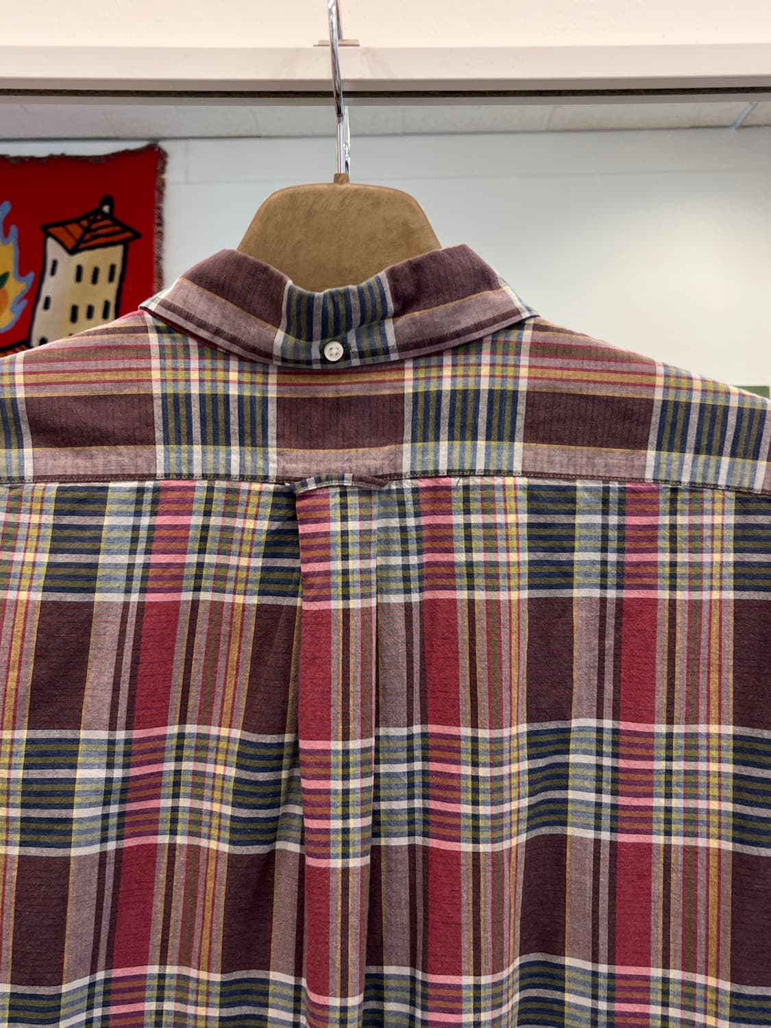 Polo RL 폴로 랄프로렌 CLASSIC FIT 투포켓 체크 반팔 셔츠 상품이미지6