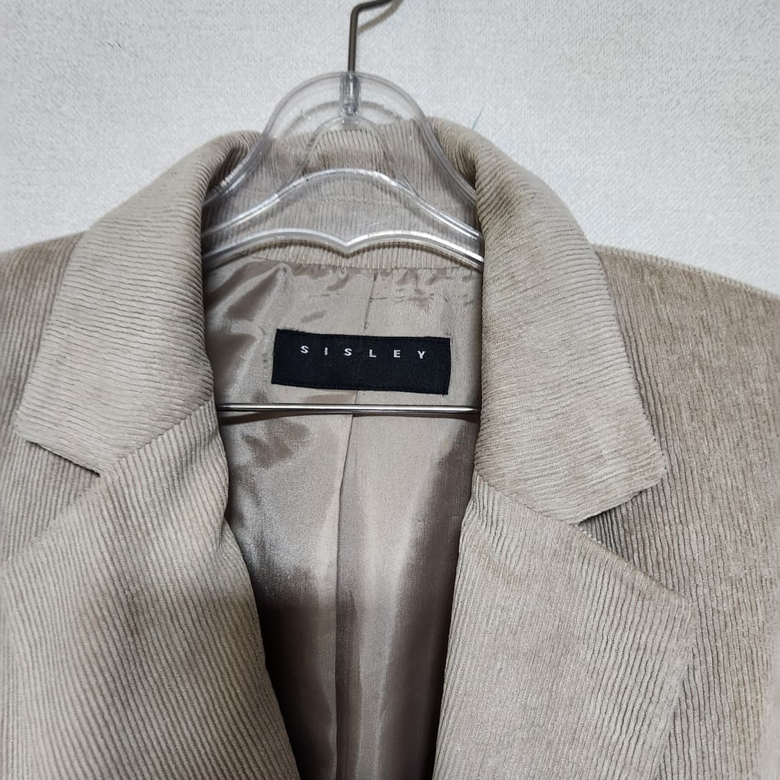 시슬리 코듀로이 더블 자켓 90 상품이미지4