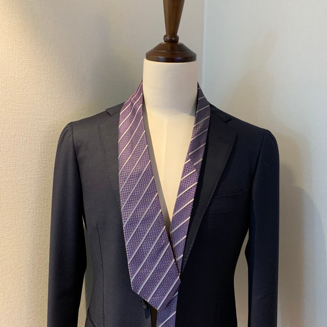 에르메네질도 제냐 이태리 신형라벨 명품넥타이 A+등급 최상급 스트라이프 상품이미지1