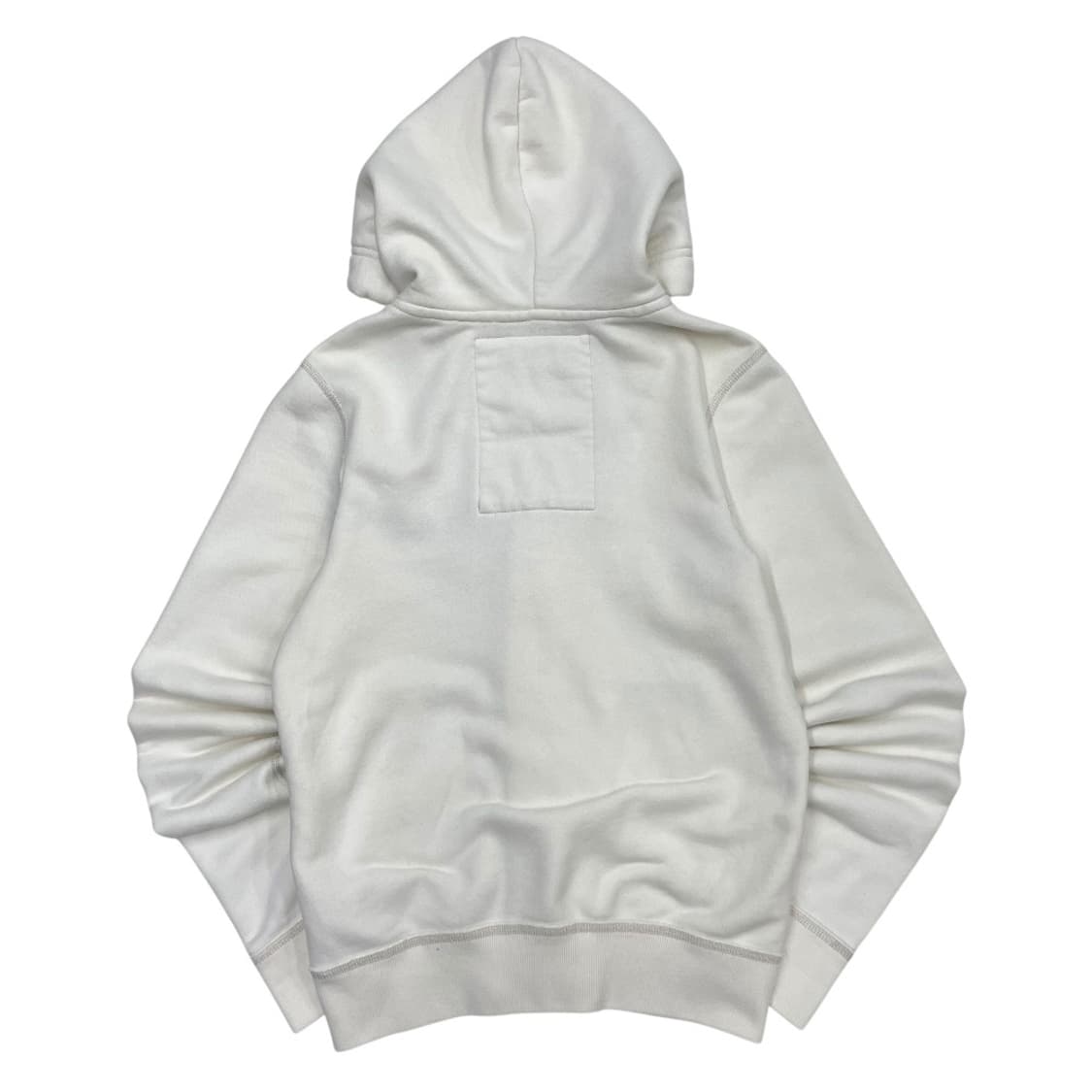 아베크롬비 뉴욕로고 아이보리 버튼 후드자켓 S 상품이미지2