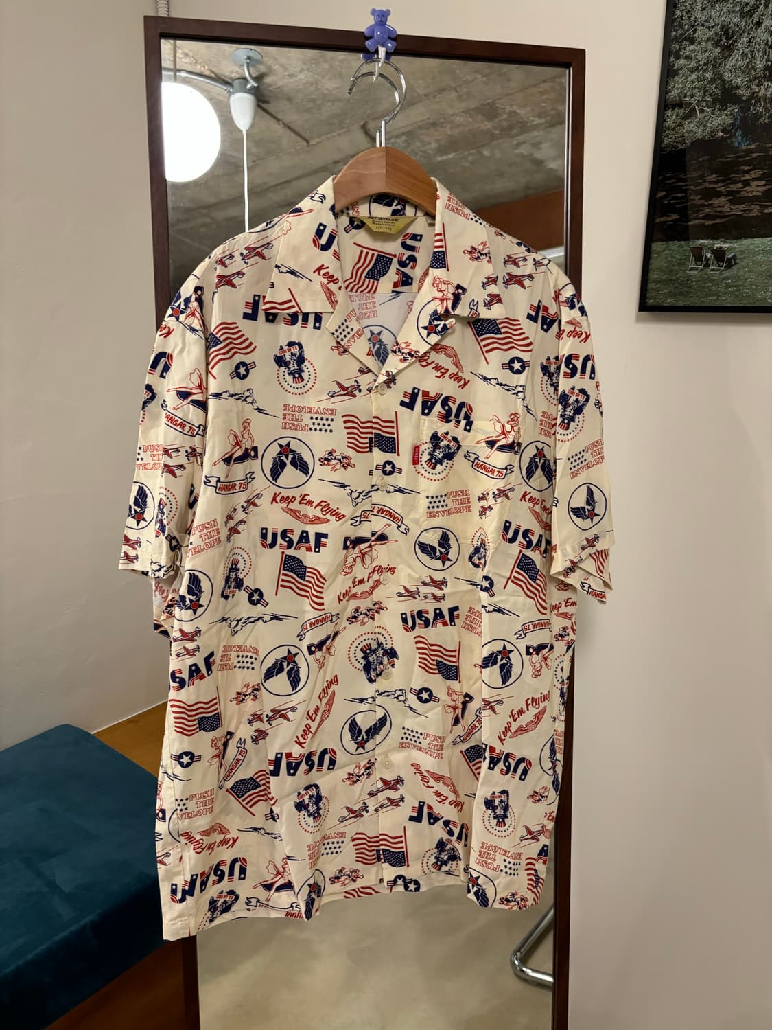 아비렉스 USAF 셔츠 상품이미지1