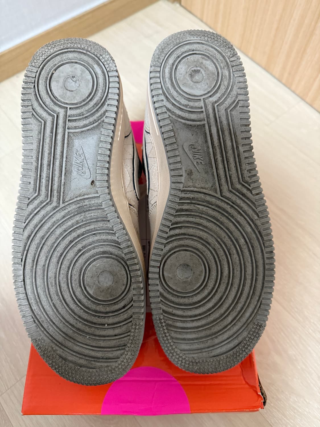 나이키 에어포스 미드 펄화이트 260 상품이미지8