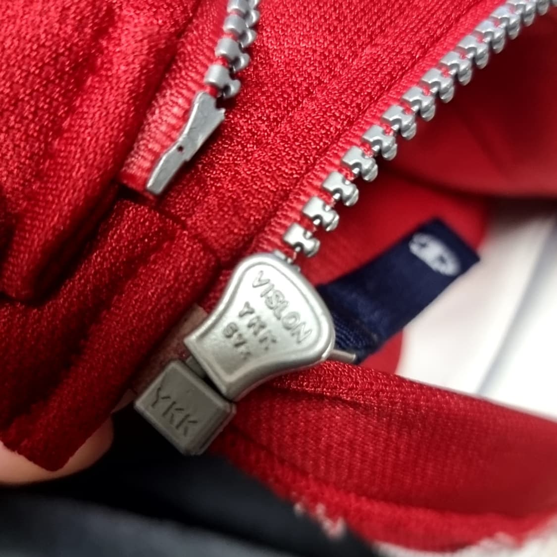 일본제 챔피온 레드 화이트 트랙 자켓(95) 상품이미지7