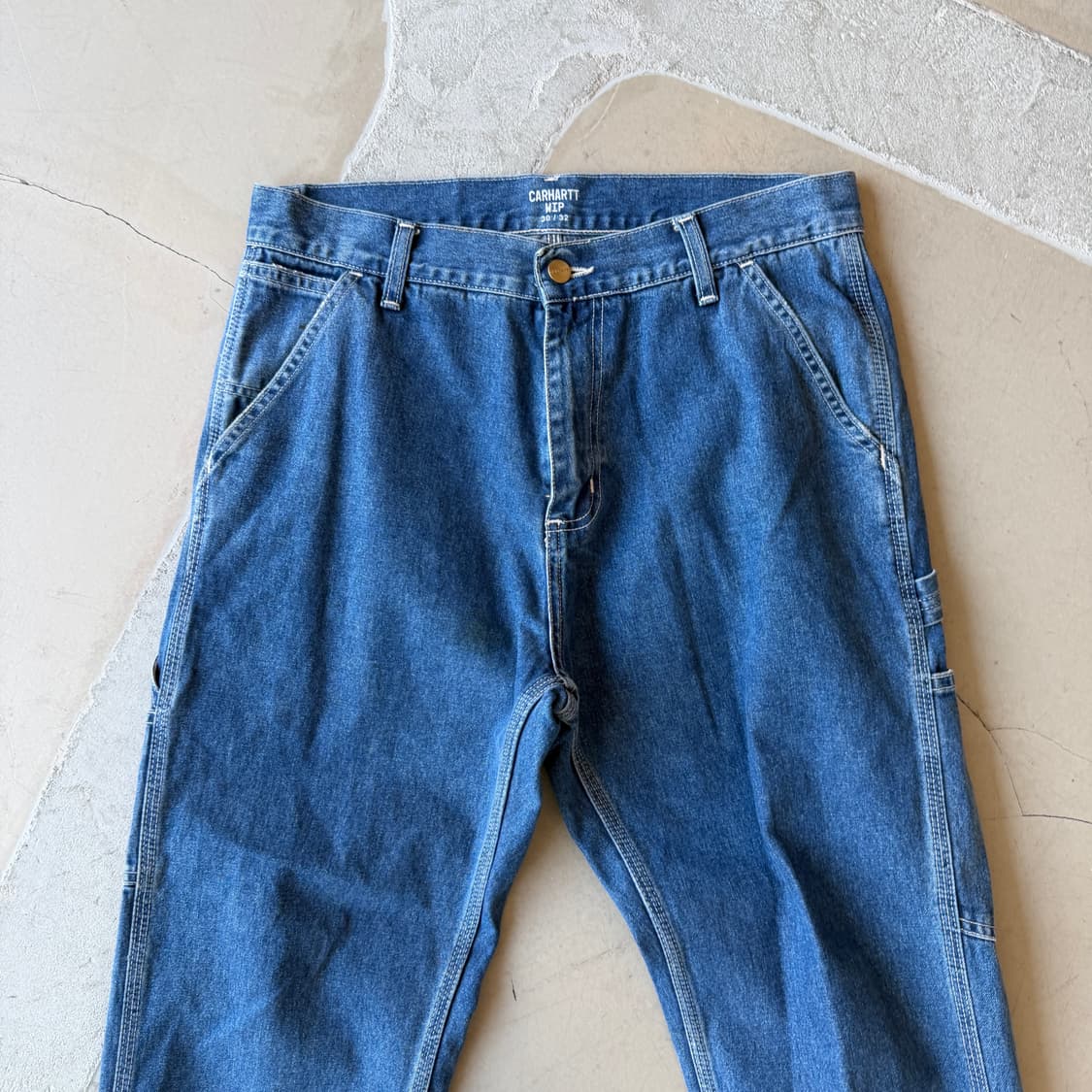 칼하트 윕 데님 카펜터 팬츠 상품이미지3