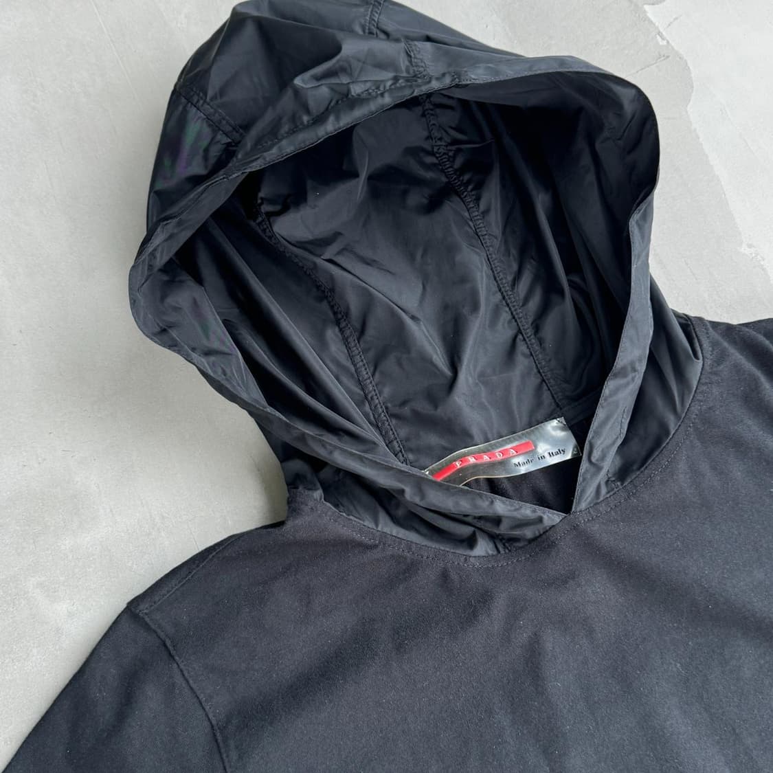 [S] Prada Sport Women's Black Hoodie 상품이미지3