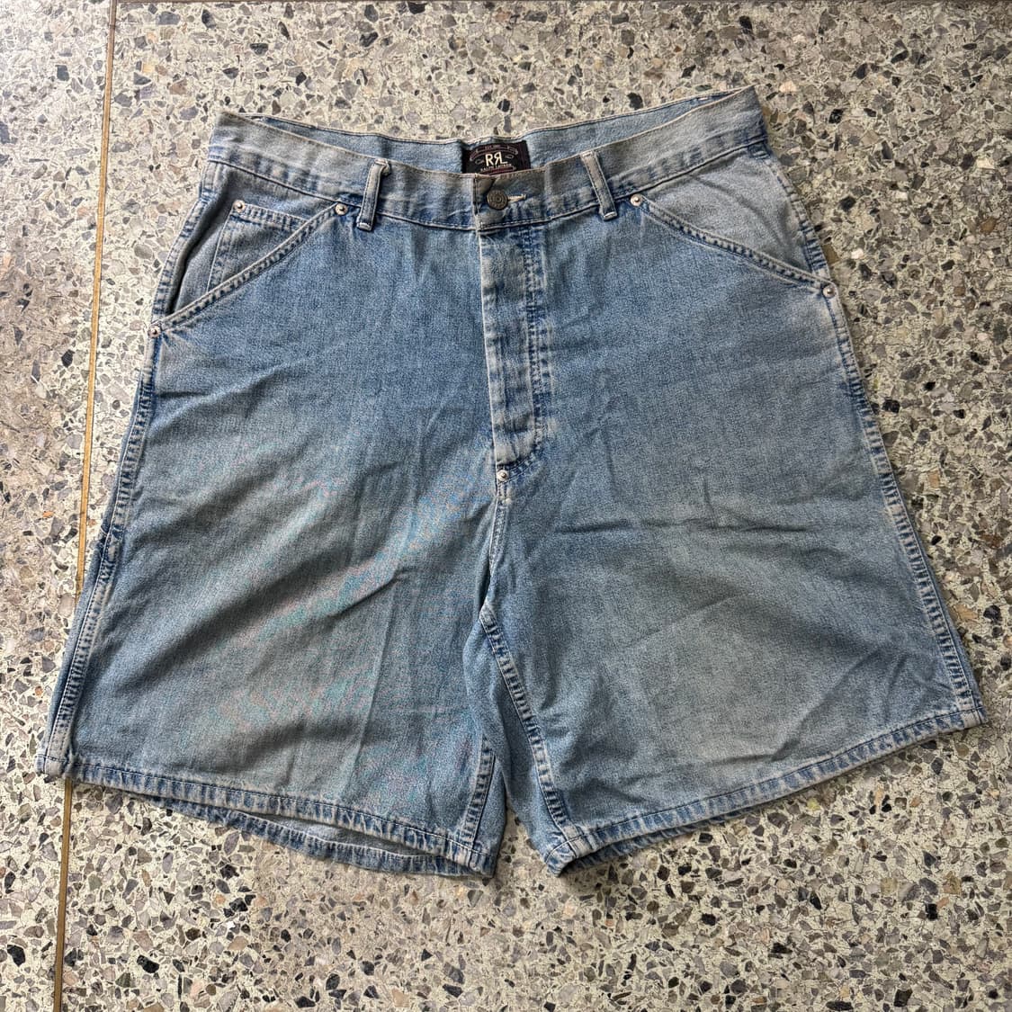[36] RRL 폴로 랄프로렌 폴로 컨트리 데님 하프 팬츠 상품이미지1