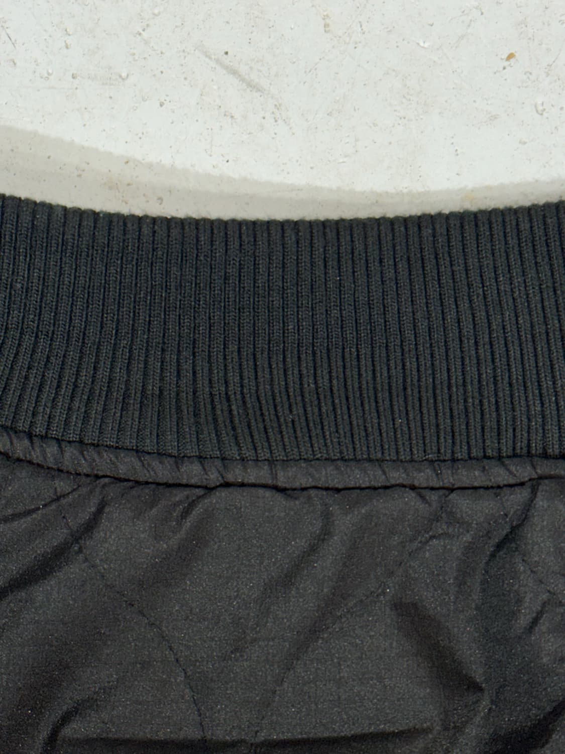 일본 빈티지 베이지 블랙 바시티 스타디움 자켓  상품이미지6