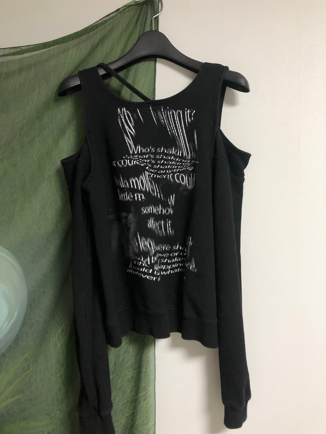 nache 나체 bare sweat shirt (black) 상품이미지1