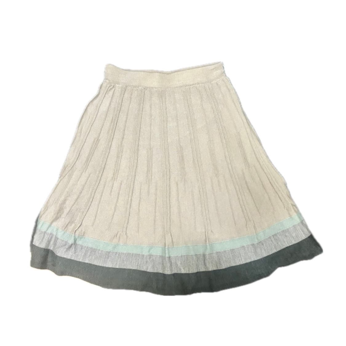 빈티지 패턴 플레어 미디 스커트 상품이미지1