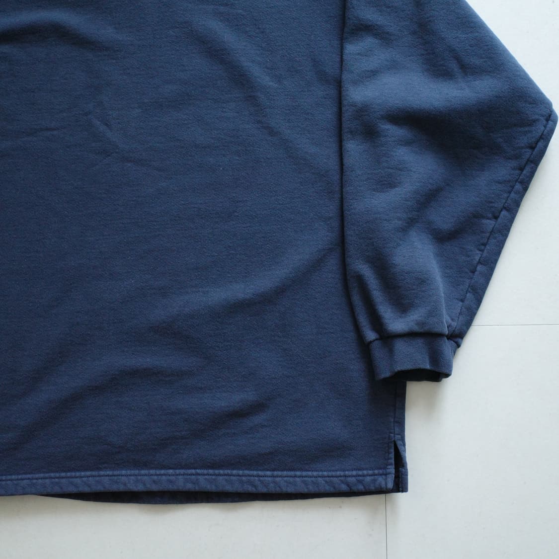 90s 엘엘빈 x 러셀 MADE IN USA 브이넥 스웨트 (XL) 상품이미지8