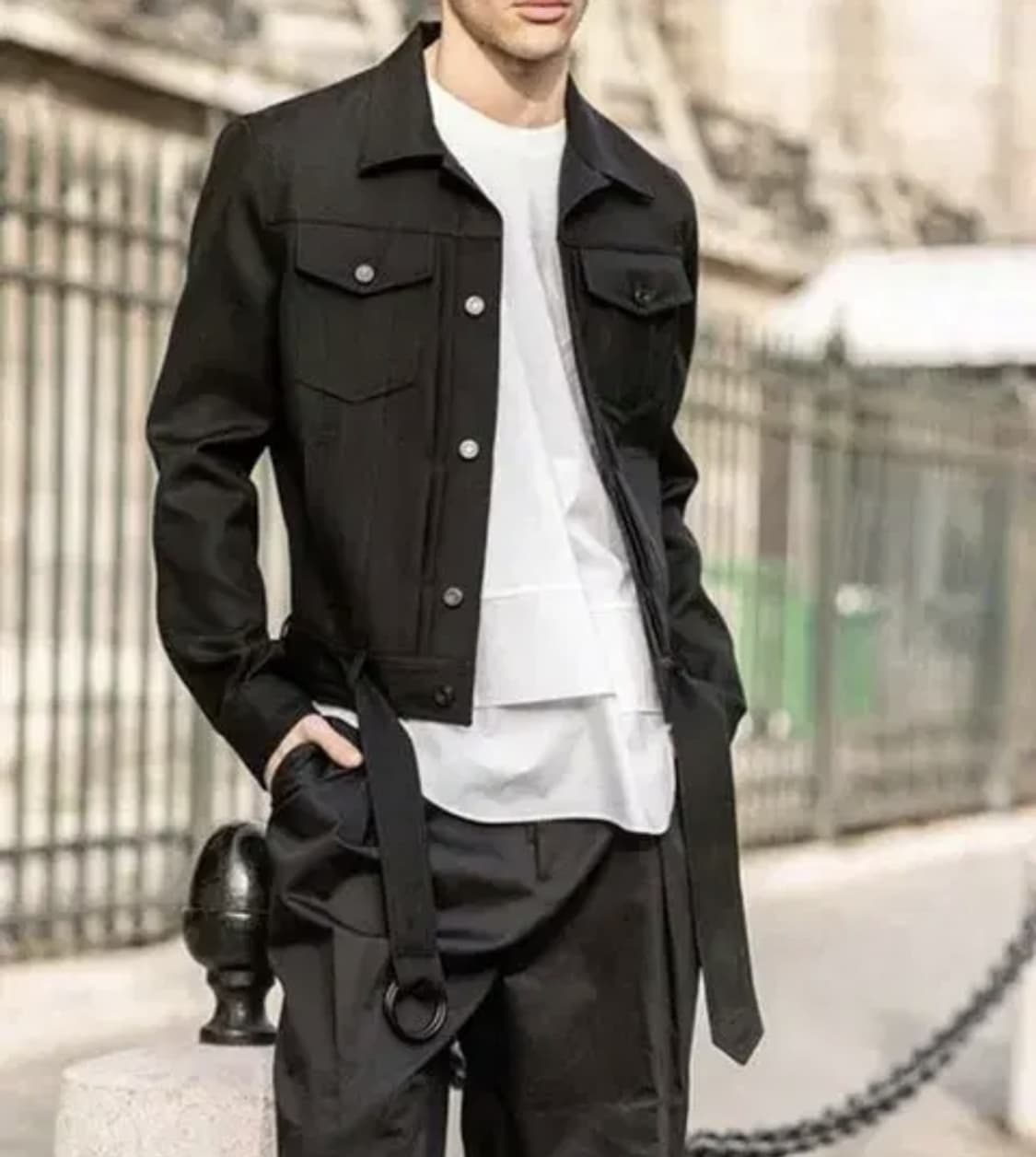 [46] 준지 스트랩 트러커 자켓 상품이미지2