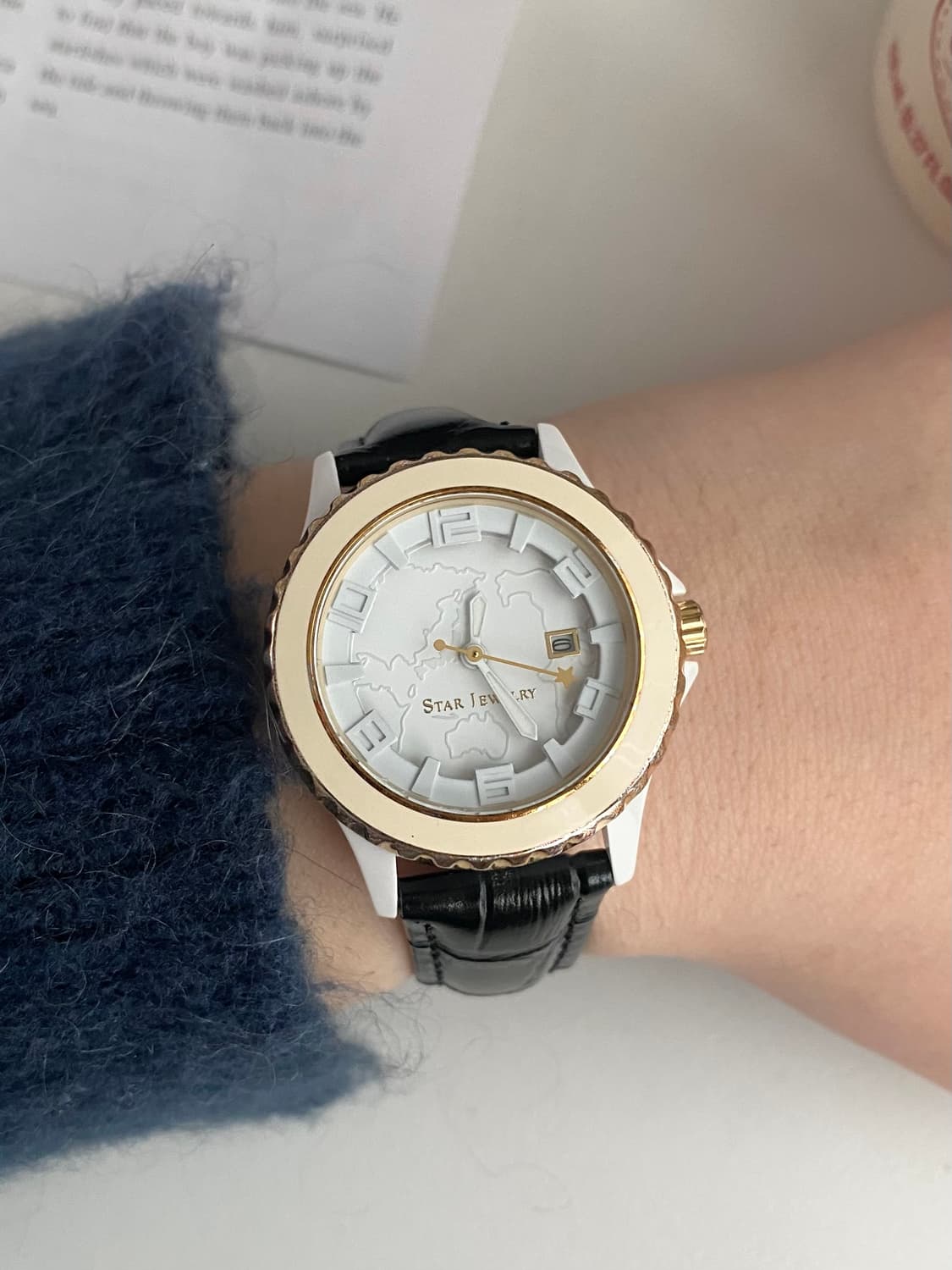 Star Jewelry 스타쥬얼리 더 어스 월드 맵 워치 상품이미지7