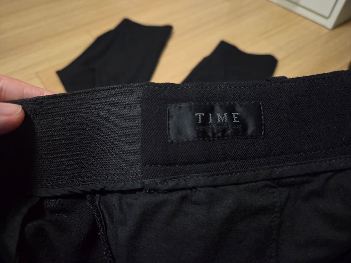 타임 옴므 밴딩 슬랙스 조거 팬츠  상품이미지5