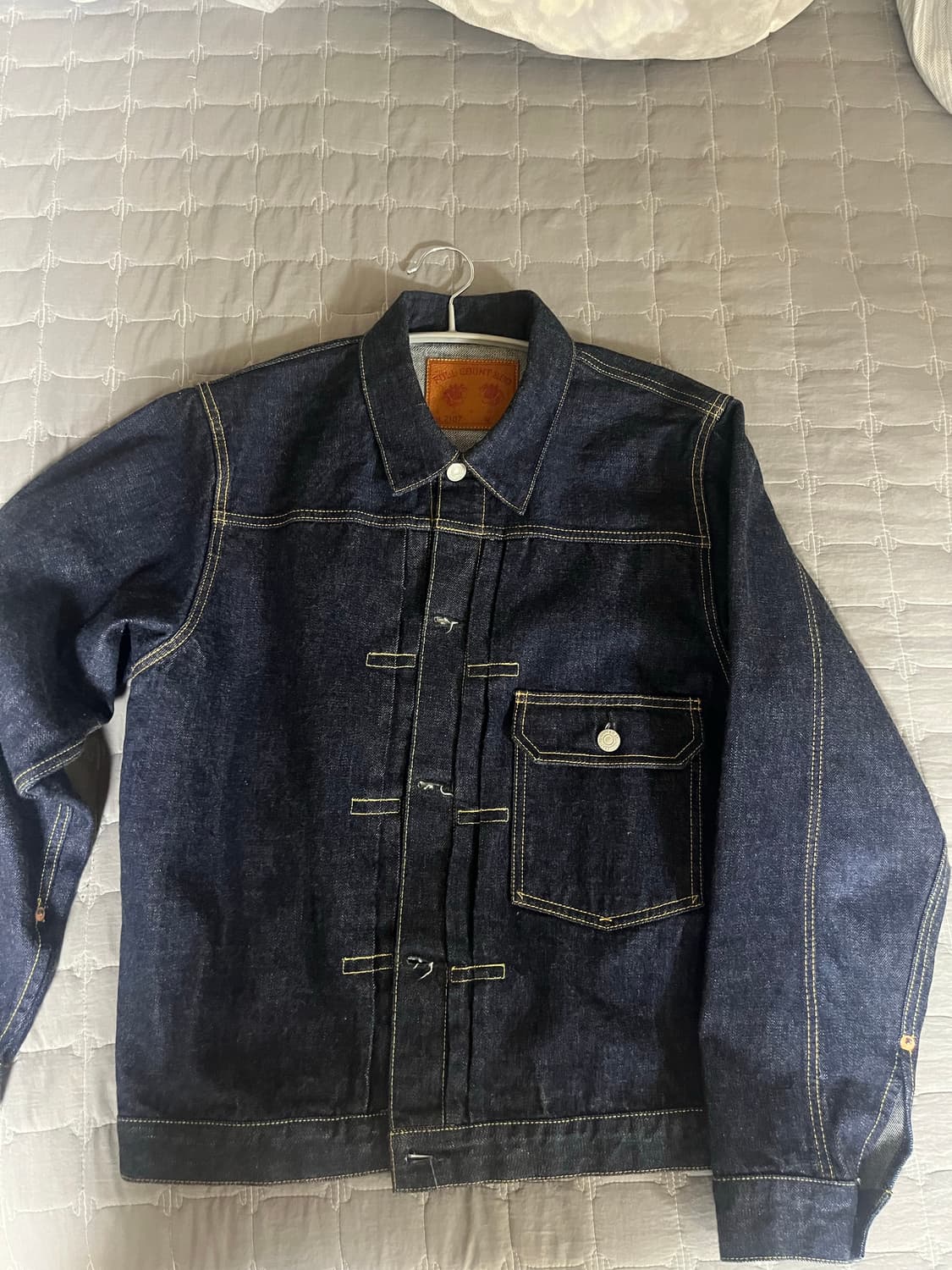 2107 풀카운크 데님자켓 상품이미지1