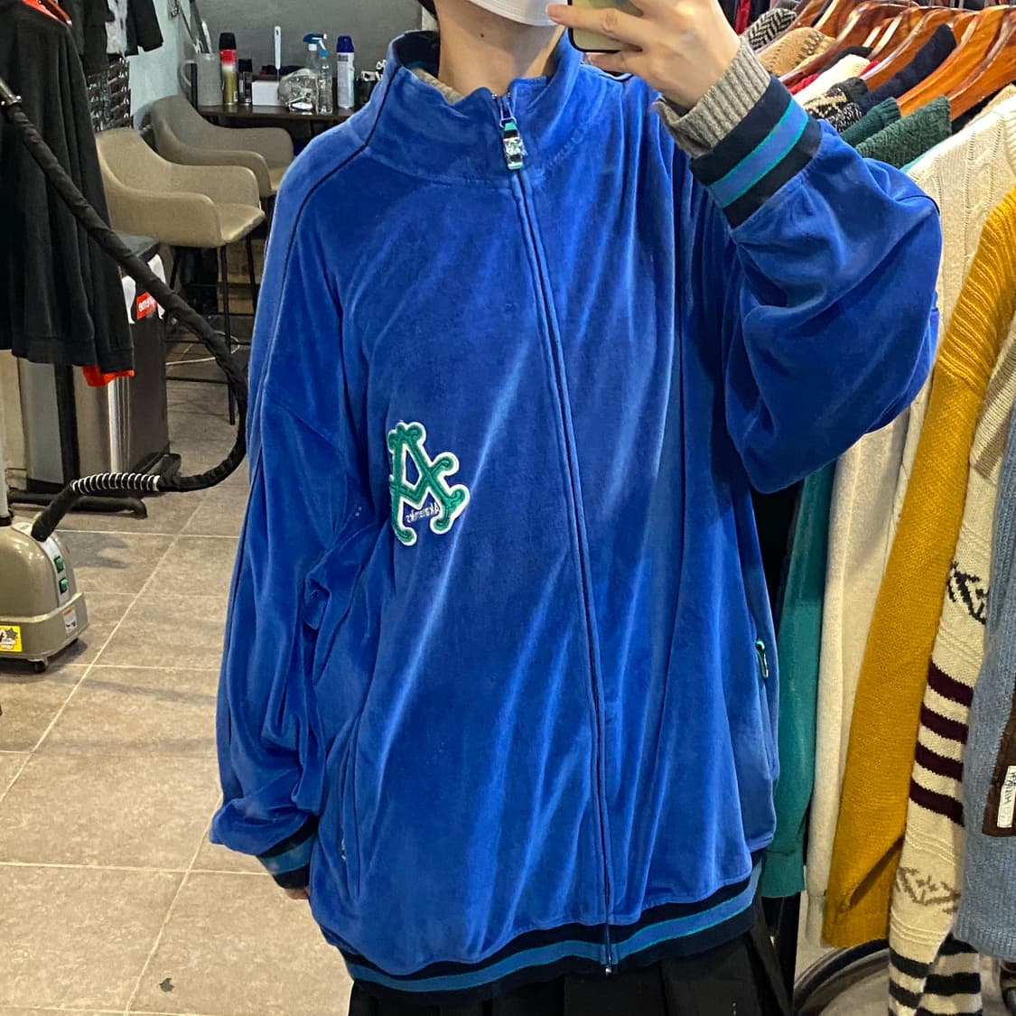 [NO.9] Akademiks 벨벳 져지 상품이미지2