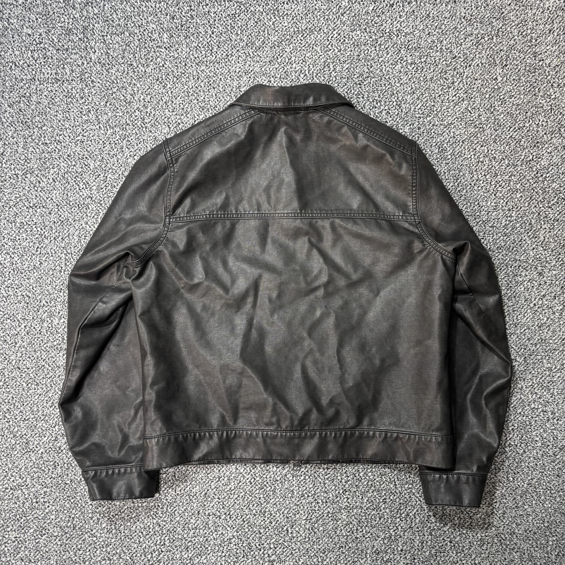 프릭스 스토어 투웨이 레더 자켓 (M) 상품이미지5