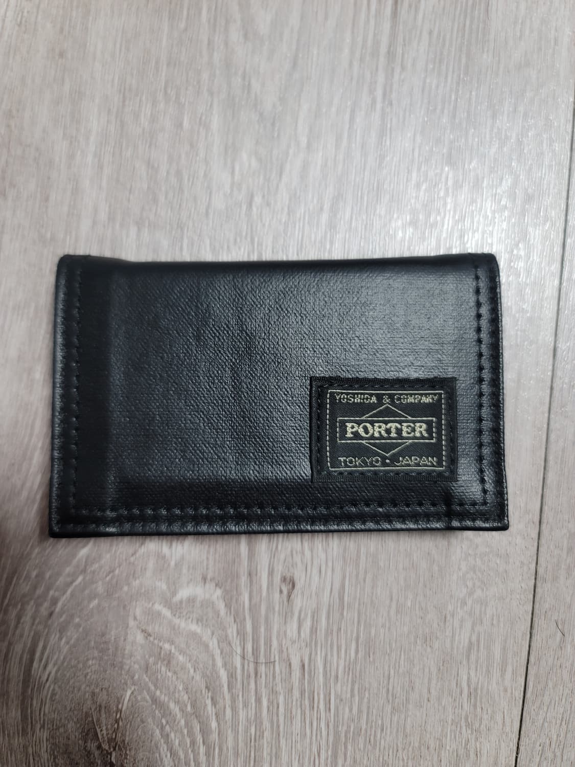 포터 프리스타일 카드 지갑 블랙 상품이미지1