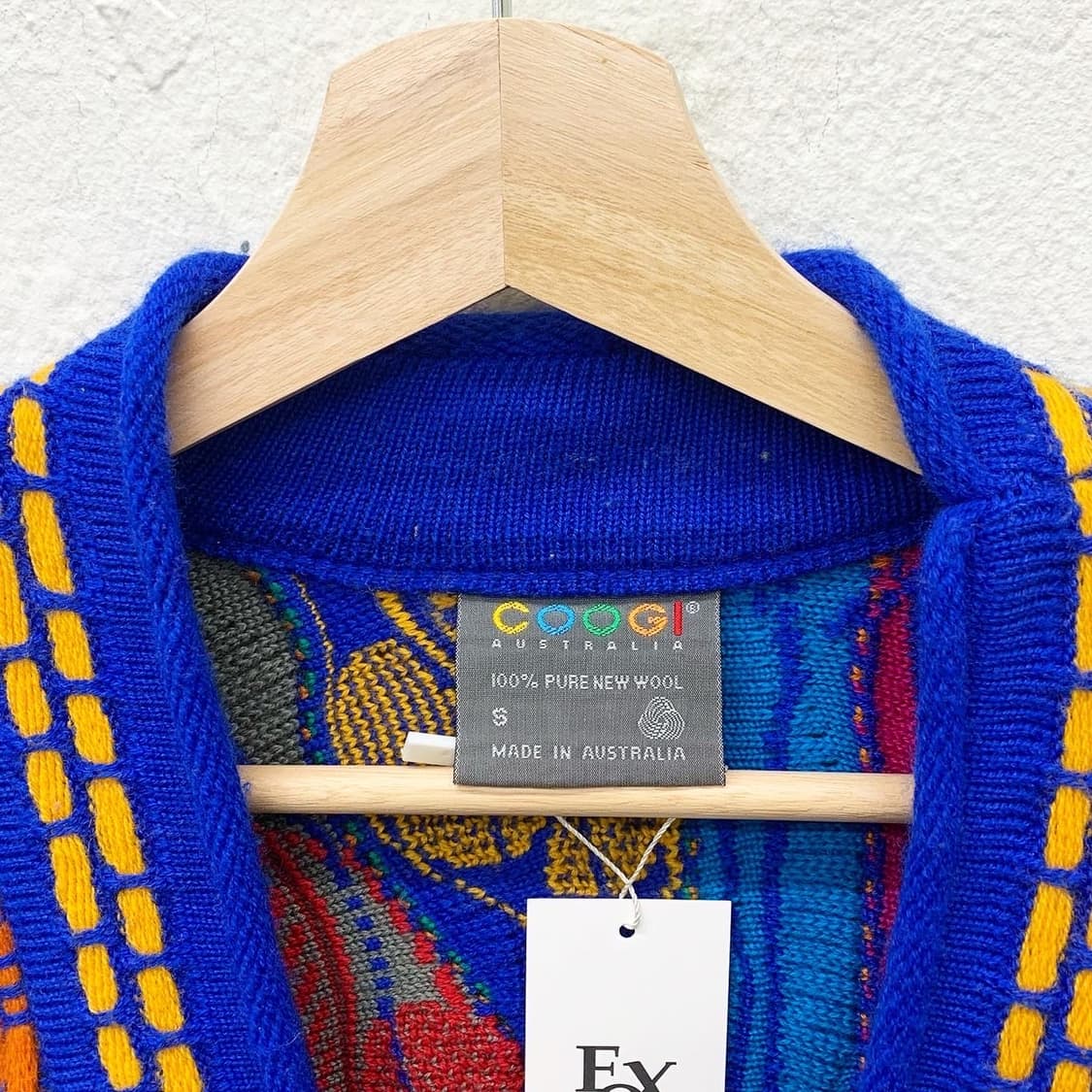 쿠지 멀티컬러 오스트레일리아 케이블 가디건 상품이미지4