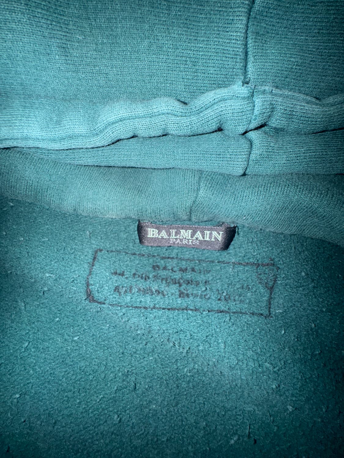 Balmain Decarnin zip Hoodie 상품이미지5