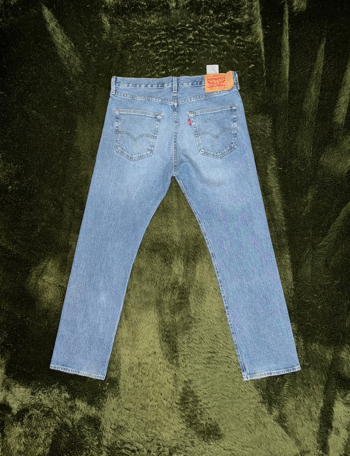 [W32/L30] 리바이스 501 WATERLESS 워싱 데님 팬츠 상품이미지7