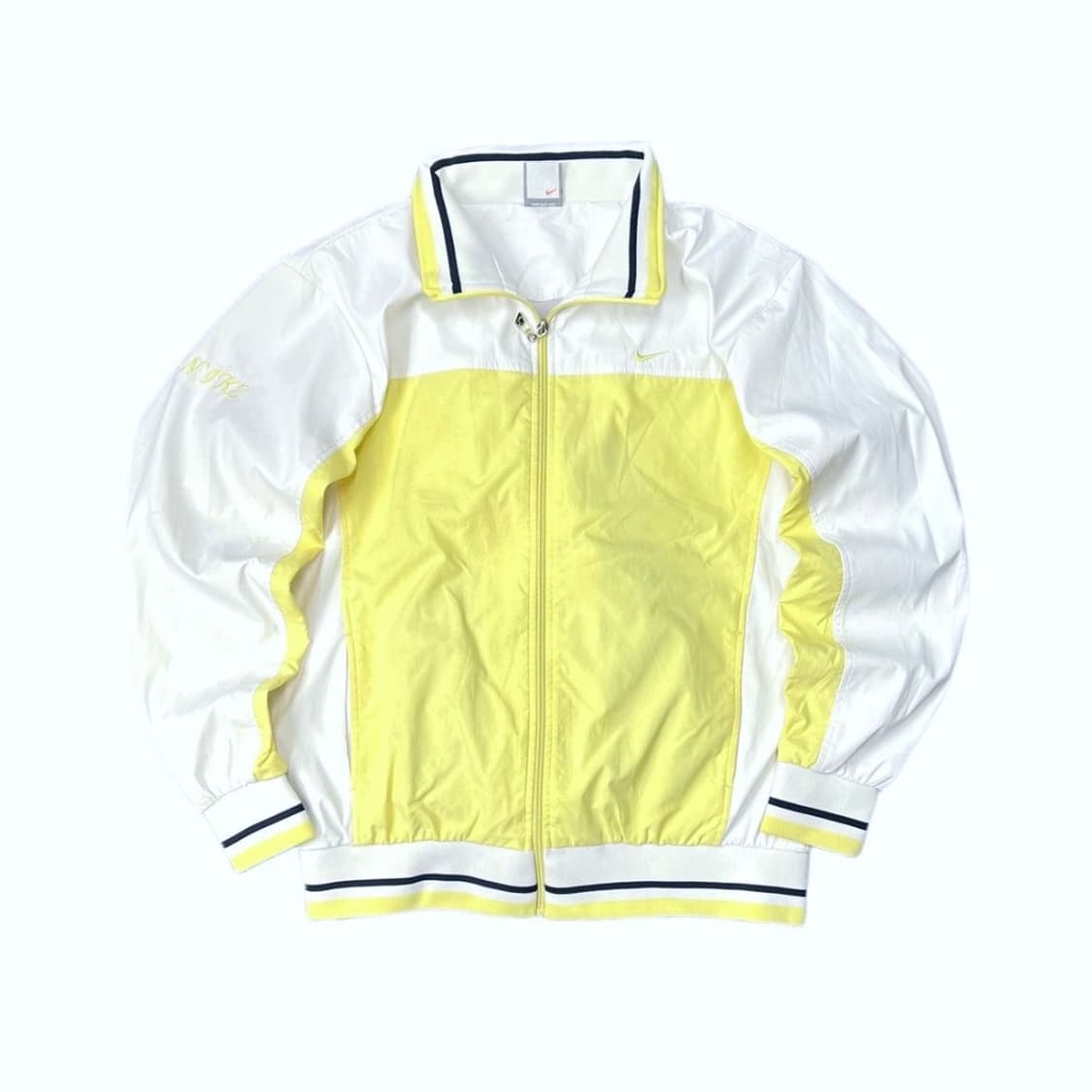 나이키 화이트 레몬 빈티지 바람막이 자켓  상품이미지2