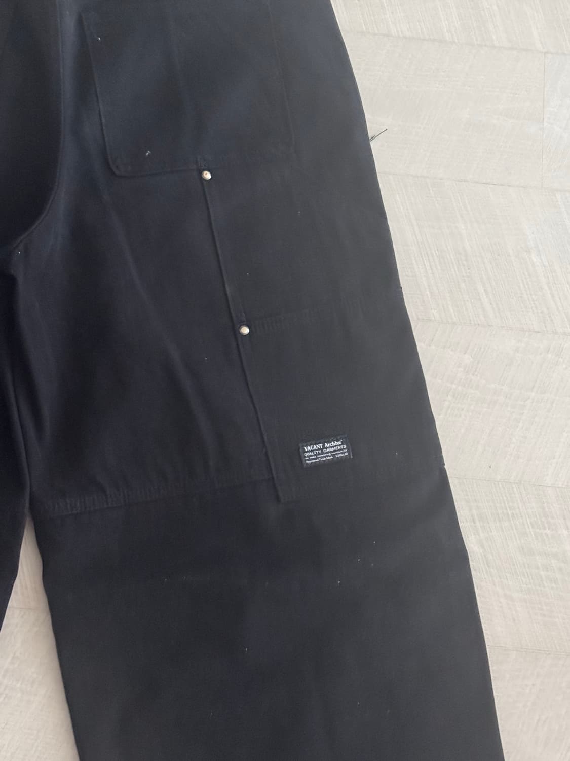 베이컨트아카이브 노바 카펜더 팬츠 블랙 M 상품이미지4