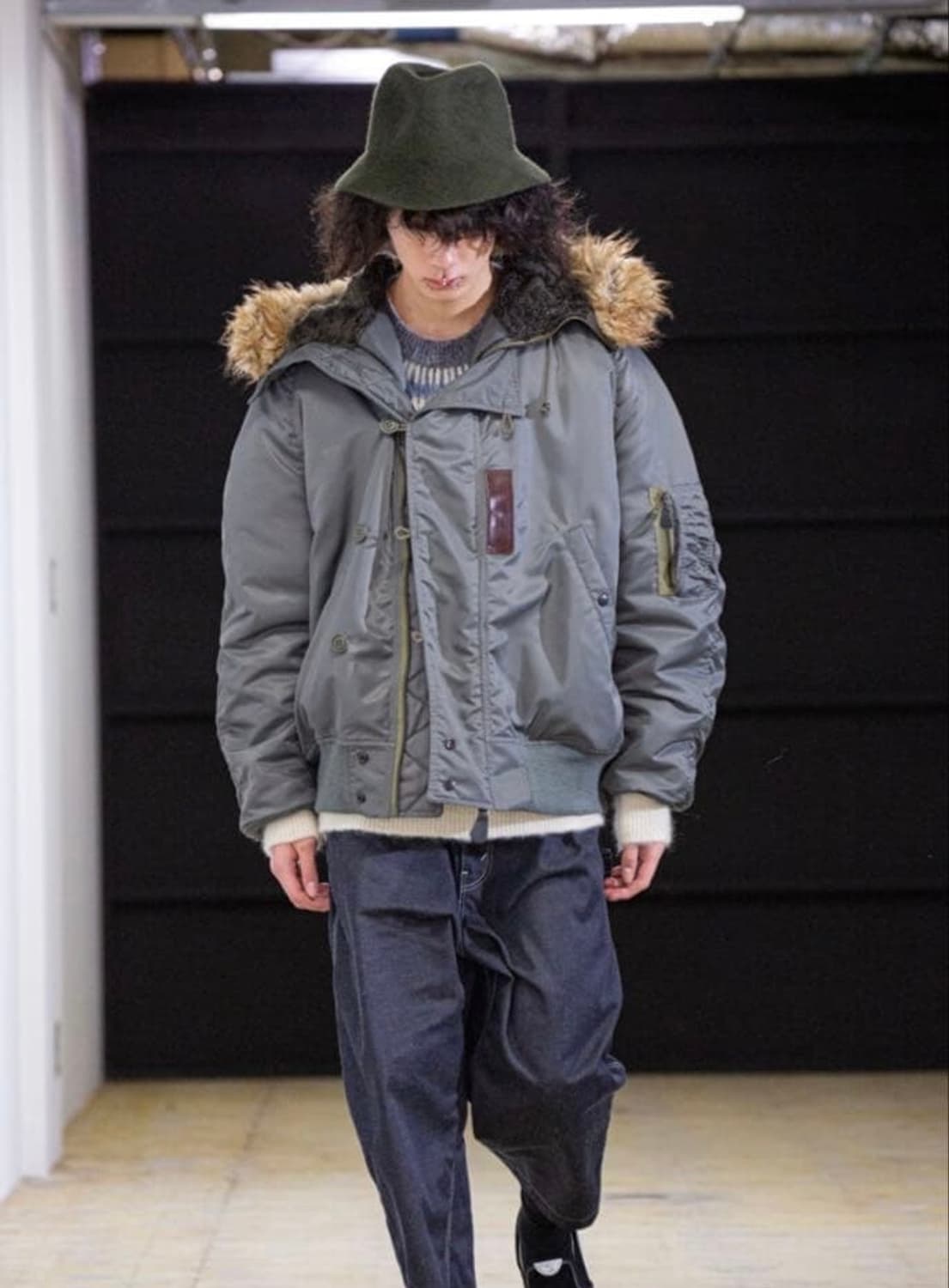 준야와타나베 N2B 도킹 봄버 자켓 상품이미지3