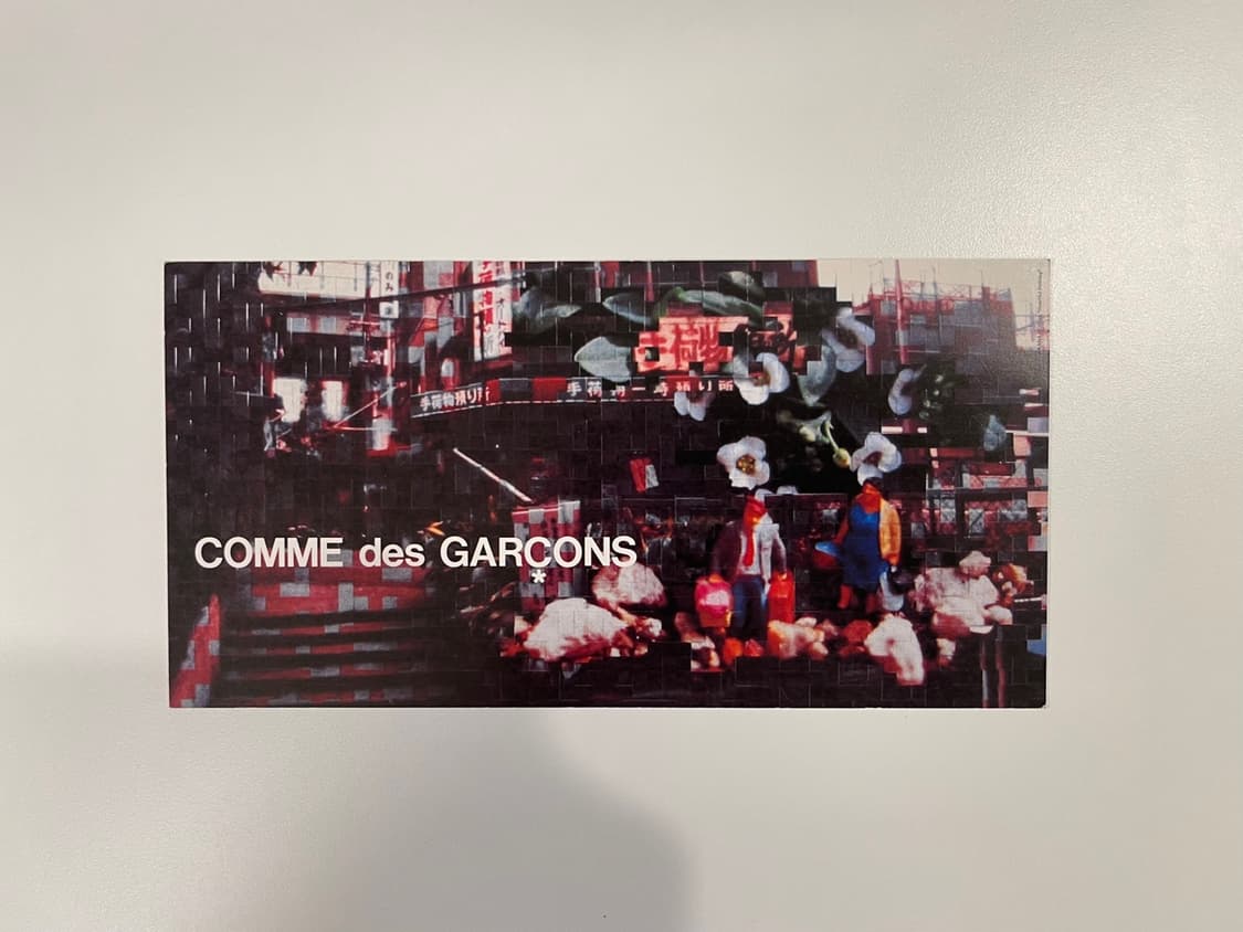 꼼데가르송 COMME des GARCONS 아트 포토 AD2001 상품이미지2