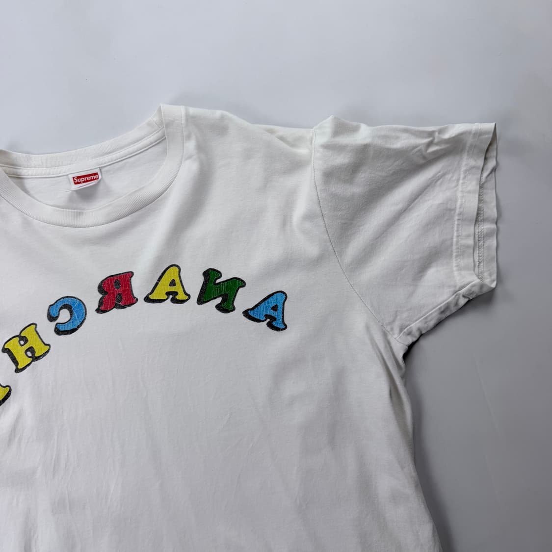 슈프림 x 제이미 리드 아나키 반팔 티셔츠 화이트 상품이미지3