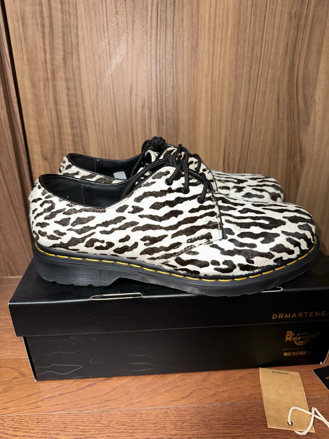 [280] 닥터마틴 와코마리아 1461 타이거 카모 헤어 상품이미지4