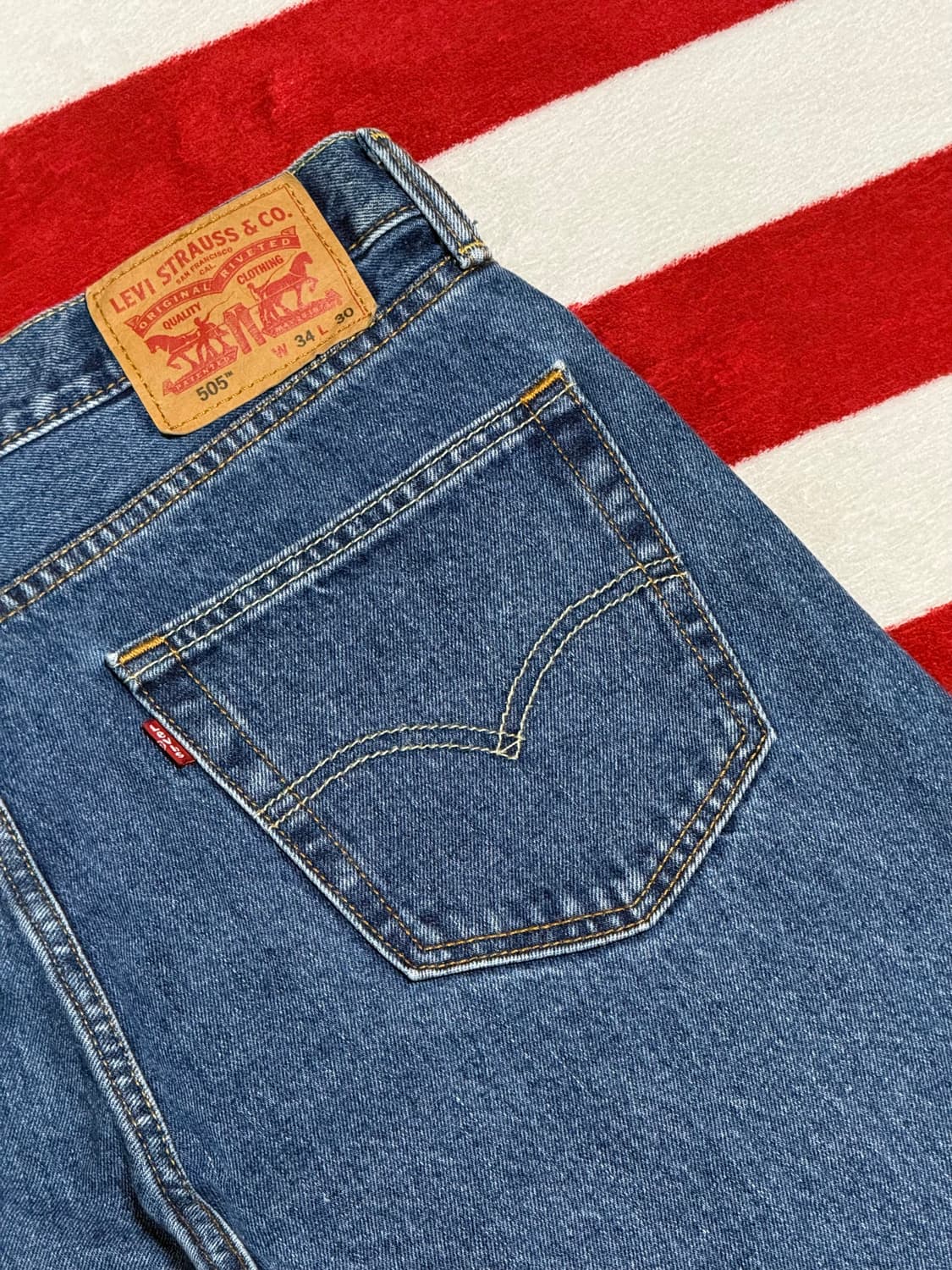 리바이스 505 데님팬츠 Levis 505 denim pants 빈티지 상품이미지9