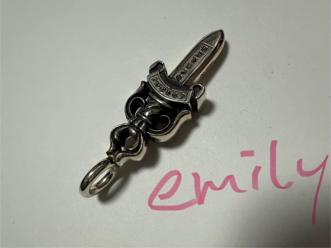 새상품 크롬하츠 더블 대거 펜던트 상품이미지5