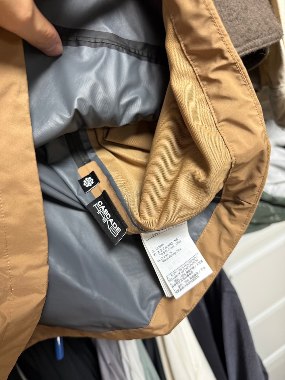 [xl] 나이키 ACG 스톰핏 ADV 케스케이드 레인 자켓 다크 드리프트 상품이미지8