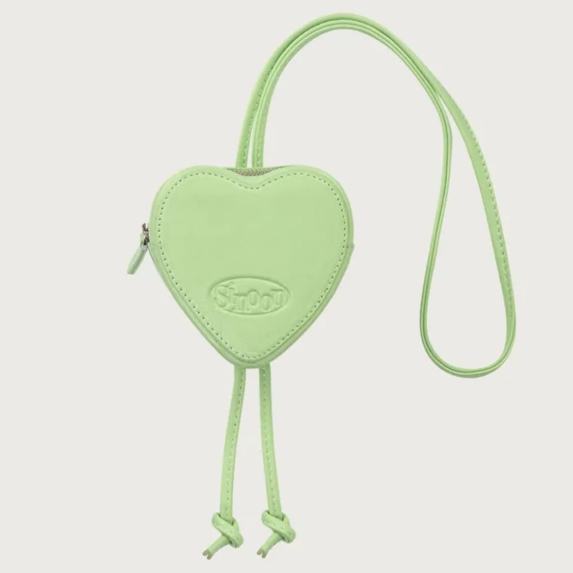 시눈 하트 미니백 애플그린 (긴 끈 ver.) 상품이미지1