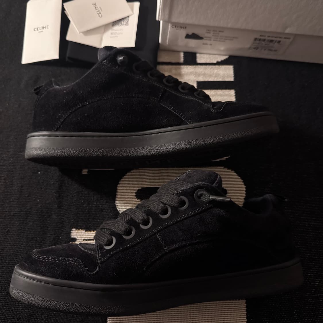 셀린느 헌팅턴 로우 블랙 42 상품이미지3