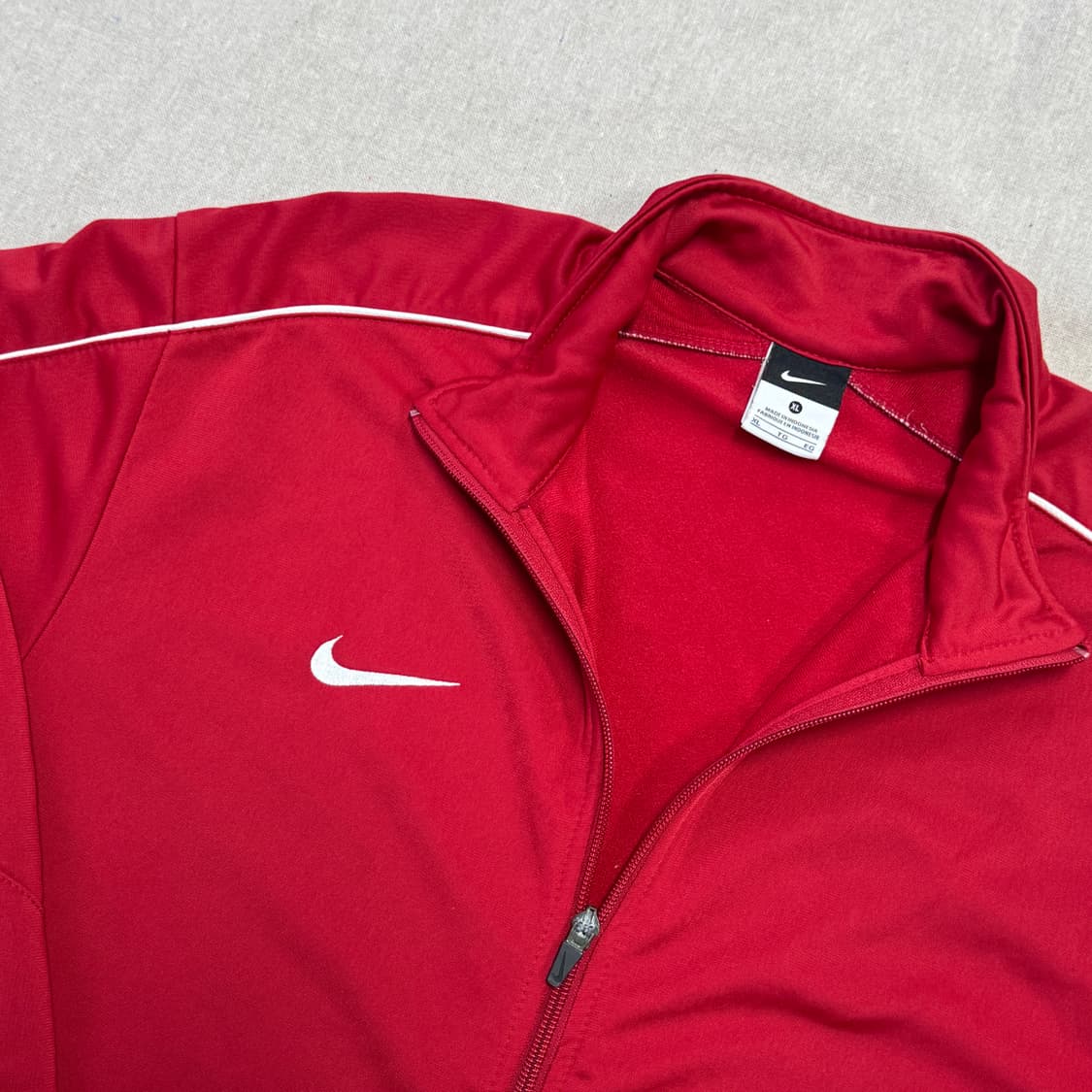 나이키 삥줄 레드 트랙 져지 XL 상품이미지2
