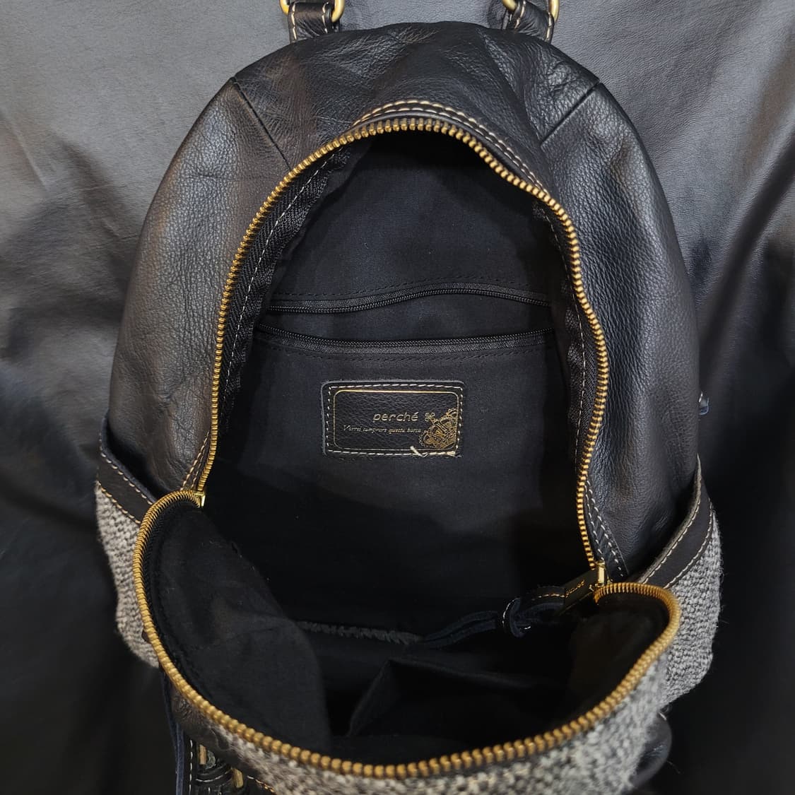 perche Harris Tweed 해리스 트위드 백팩 상품이미지5